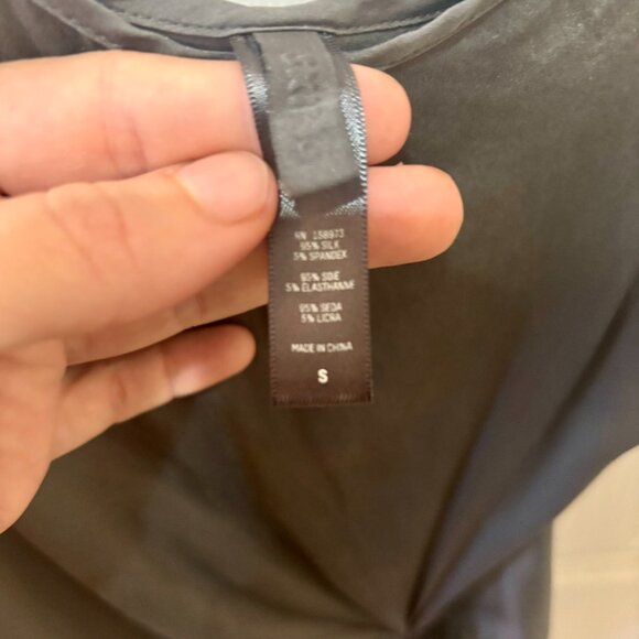 SKIMS Silk Sleep Dress Nightie with High Slit | Size Small - Picture 10 of 11